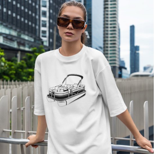 T-shirt Bateau Pontoon