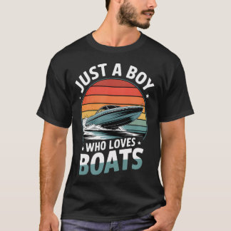 T-shirt Bateau pour garçons