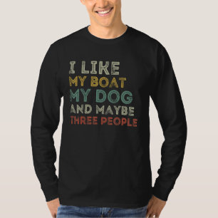 T-shirt Bateau Pour Hommes Femmes Propriétaire De Bateau