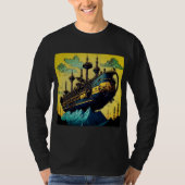 T-shirt Bateau SteamPunk (Devant)