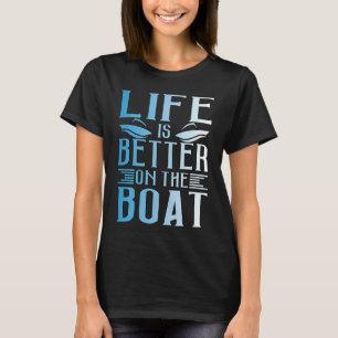 T-shirt Bateau Sur Le Bateau