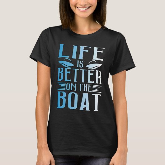 T-shirt Bateau Sur Le Bateau (Devant)