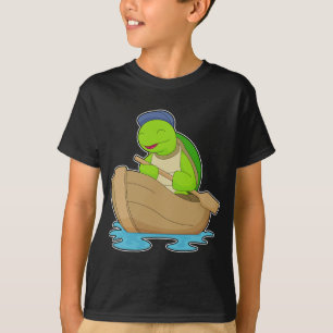 T-shirt Bateau Tortue Pagaie