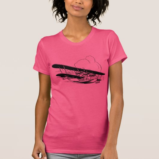 T-shirt Bateau volant vintage (Devant)