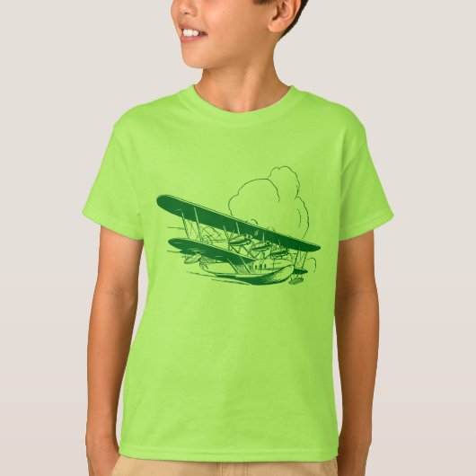 T-shirt Bateau volant vintage (Devant)