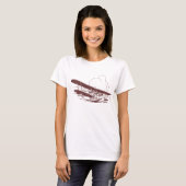 T-shirt Bateau volant vintage (Devant entier)