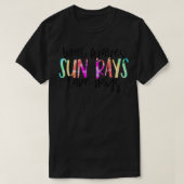 T-shirt Bateau Waves Sun Rays Lake Days Summer Vibes Summe (Design devant)