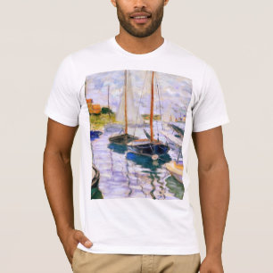 T-shirt Bateaux à voile sur la Seine au Petit Claude Monet