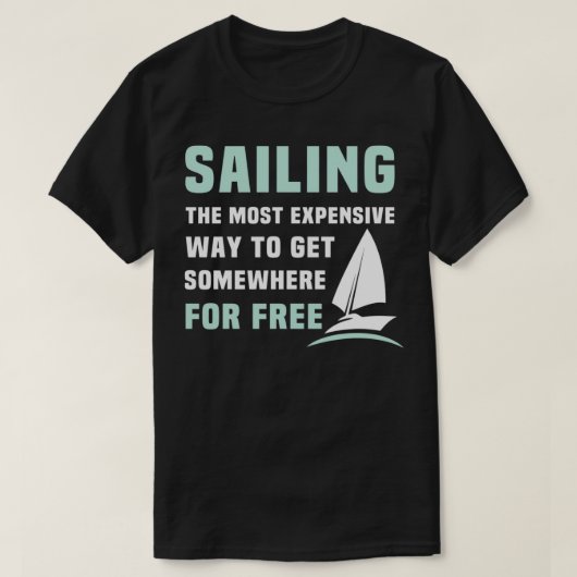 T-shirt Bateaux À Voile Voilier Le Moyen Le Plus Cher Pour (Design devant)