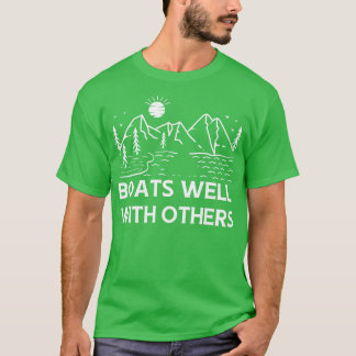 T-shirt Bateaux Bien Avec D'Autres Swinger Bateaux