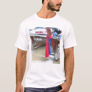 T-shirt Bateaux sur les îles de phi de phi de la plage ,
