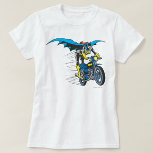 T-shirt Batgirl on Batcycle