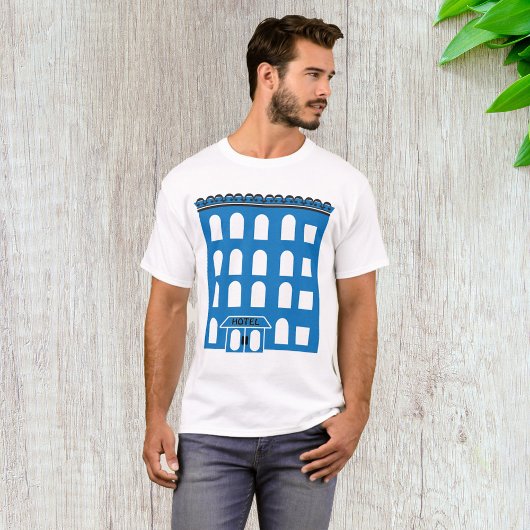 T-shirt Bâtiment Blue