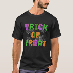 T-shirt Bâtiment Brique Trick Ou Traiter Le Mast Halloween
