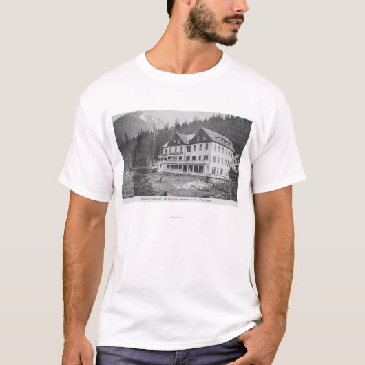 T-shirt Bâtiment chaud pittoresque de sprints (Devant)