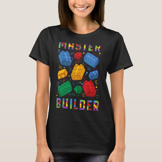 T-shirt Bâtiment de briques Blocs Bâtiment de briques du G (Devant)