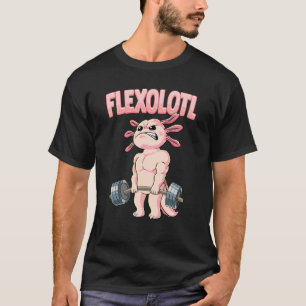 T-shirt Bâtiment de la salle de sport Flexolotl Axolotl
