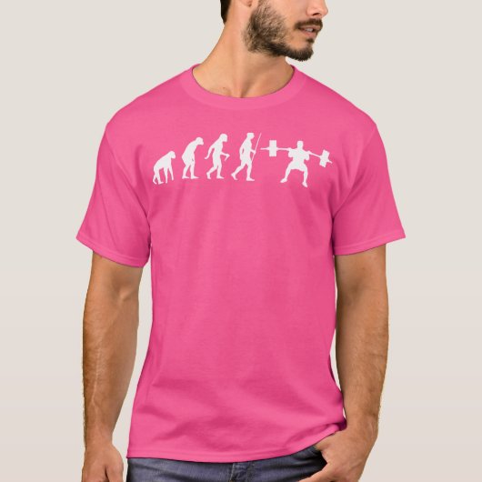 T-shirt Bâtiment du corps de levage de poids (Devant)