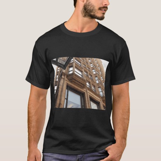 T-shirt Bâtiment Fisher #2 de Chicago (Devant)