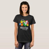 T-shirt Bâtiment Maître Bâtiment Mignonne Bâtiment 4e anni (Devant entier)