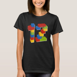 T-shirt Bâtiment mignon 12e anniversaire 12 ans garçon
