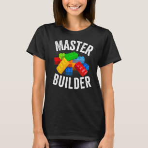 T-shirt Bâtiment principal Blocs Bâtiments en briques Joue