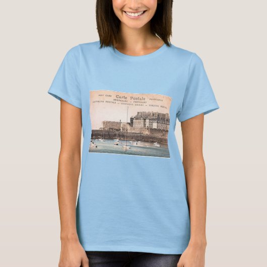 T-shirt Bâtiments historiques, France (Devant)