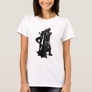 T-shirt Batman Arkham City   Batman et Catwoman