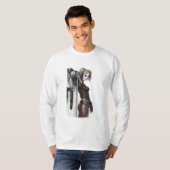 T-shirt Batman Arkham City | Harley Quinn Illustration (Devant entier)