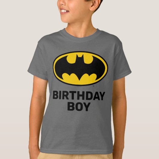 T-shirt Batman | Birthday Boy (Devant)