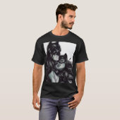 T-shirt Batman & Catwoman ~ Bruce wayne & Selina Kyle (Devant entier)
