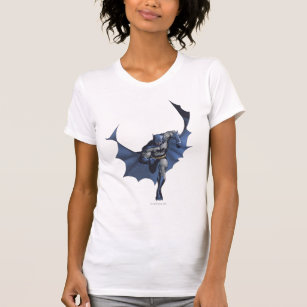 T-shirt Batman court avec une cape volante