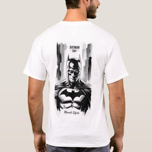 T-shirt Batman Day - Noir Ink Edition (Dos)