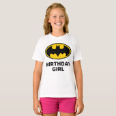 T-shirt Batman | Fille d'anniversaire (Devant entier)