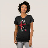 T-shirt Batman | Harley Quinn "Hi Puddin'' Ink Art (Devant entier)