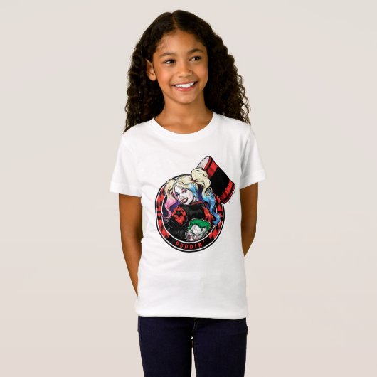 T-Shirt Batman | Harley Quinn Winking With Mallet (Devant entier)