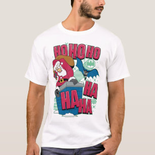T-shirt Batman Joker Santa Claus Escalade de Chimney