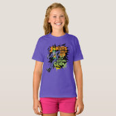 T-shirt Batman | Joker's Goblin' Up All of Gotham's Candy (Devant entier)