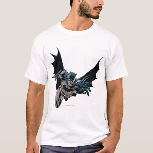 T-shirt Batman Jumping Forward, crie (Devant)