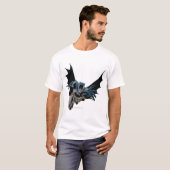 T-shirt Batman Jumping Forward, crie (Devant entier)