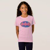 T-Shirt Batman | Logo Pink Polka Dot (Devant entier)