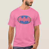 T-shirt Batman | Logo Pink Polka Dot (Devant)