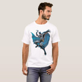 T-shirt Batman prêt à lancer (Devant entier)
