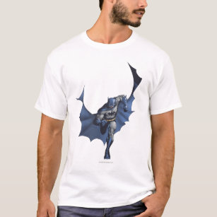 T-shirt Batman runs with flying cape
