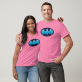 T-shirt Batman | Symbole rose et bleu (Unisexe)
