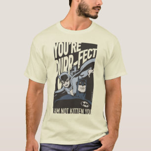 T-shirt Batman Valentine Catwoman - Vous êtes Purr-fect