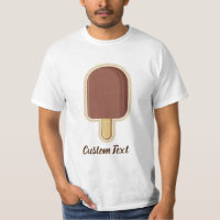 Bâton à crème glacée au chocolat