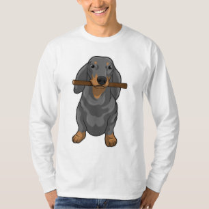 T-shirt Bâton Dachshund