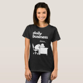 T-shirt Bâton de couchage quotidien de l'entreprise Chaise (Devant entier)