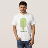 T-shirt Bâton de crème glacée de chaux (Devant entier)